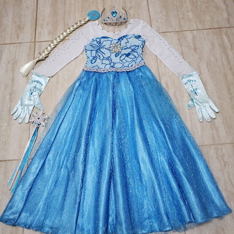 Vestido frozen best sale porto alegre