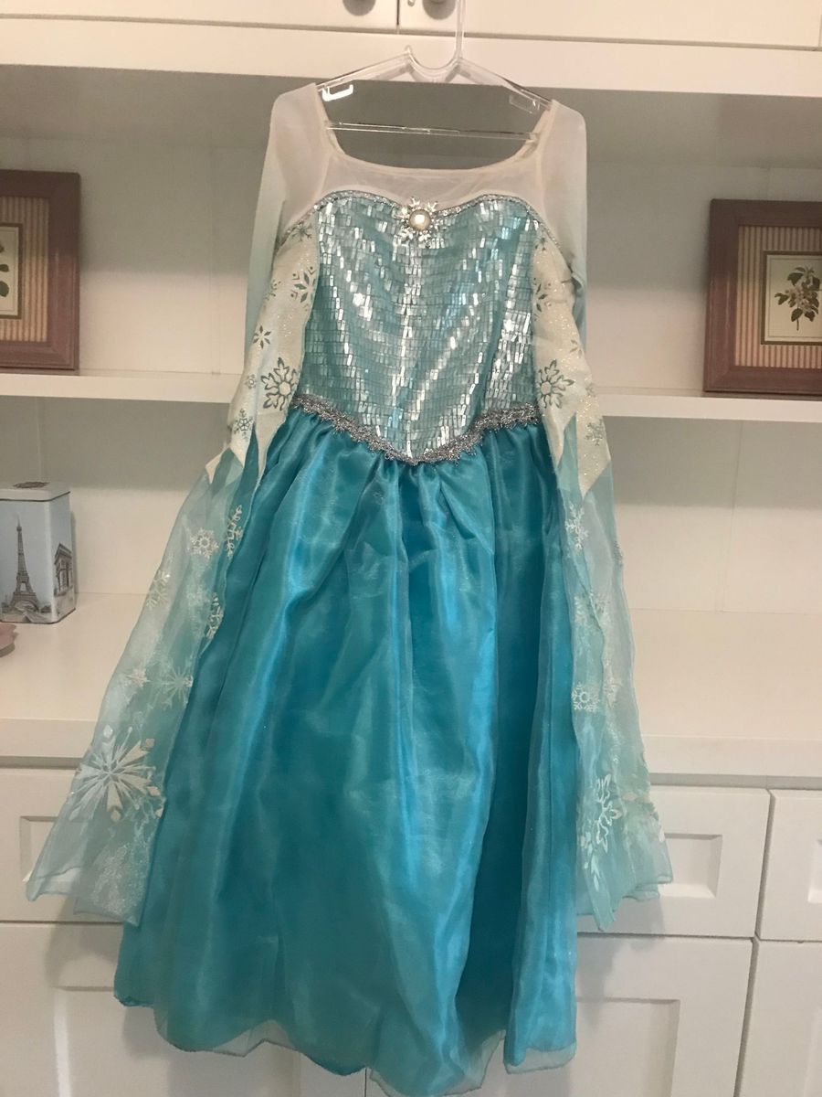 Vestido elsa store frozen disney original