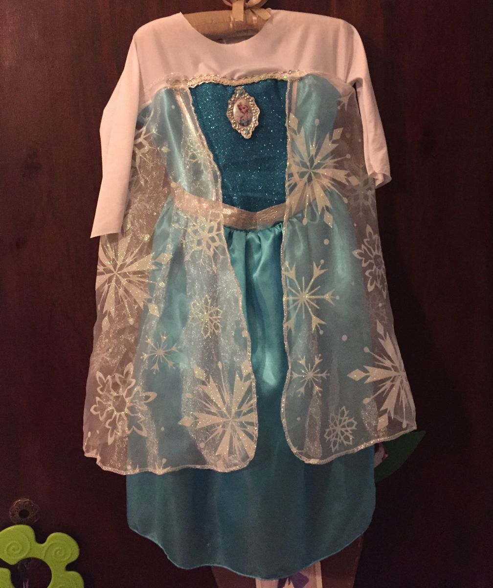 Fantasia Elsa Frozen Roupa Infantil Para Menina Usado 18707791 Enjoei 4057