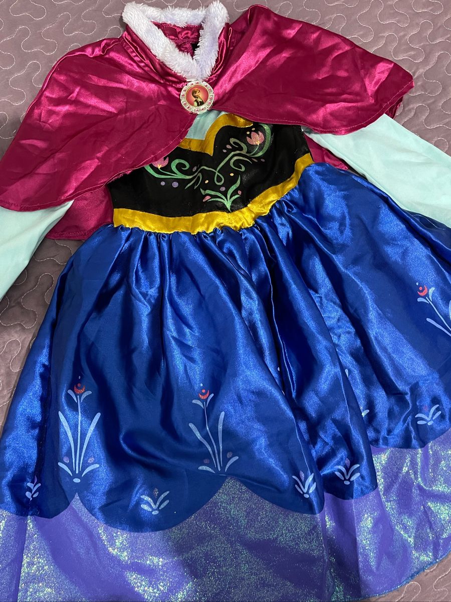 Fantasia Elsa Original Disney Roupa Infantil Para Menina Disney Usado 59133203 Enjoei 4419