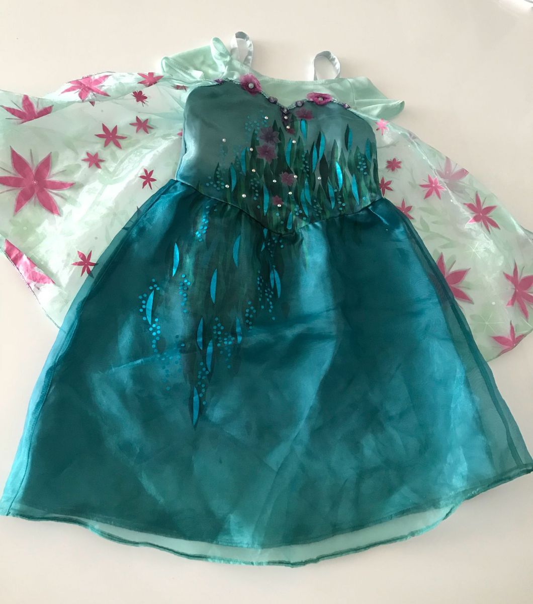 vestido elsa disney store