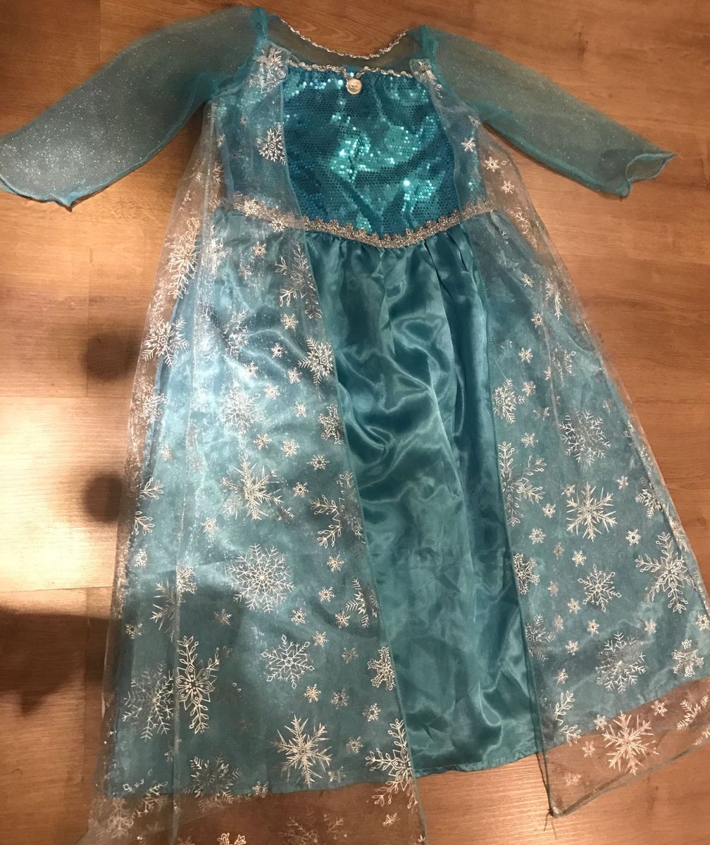 Fantasia Elsa Roupa Infantil Para Menina Usado 21060586 Enjoei 5602