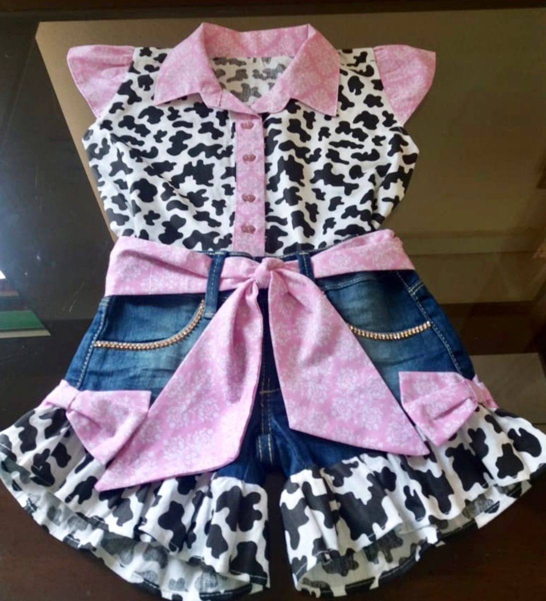 roupa para festa infantil tema fazendinha