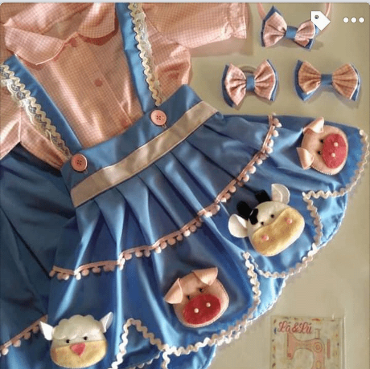 roupa infantil fazendinha