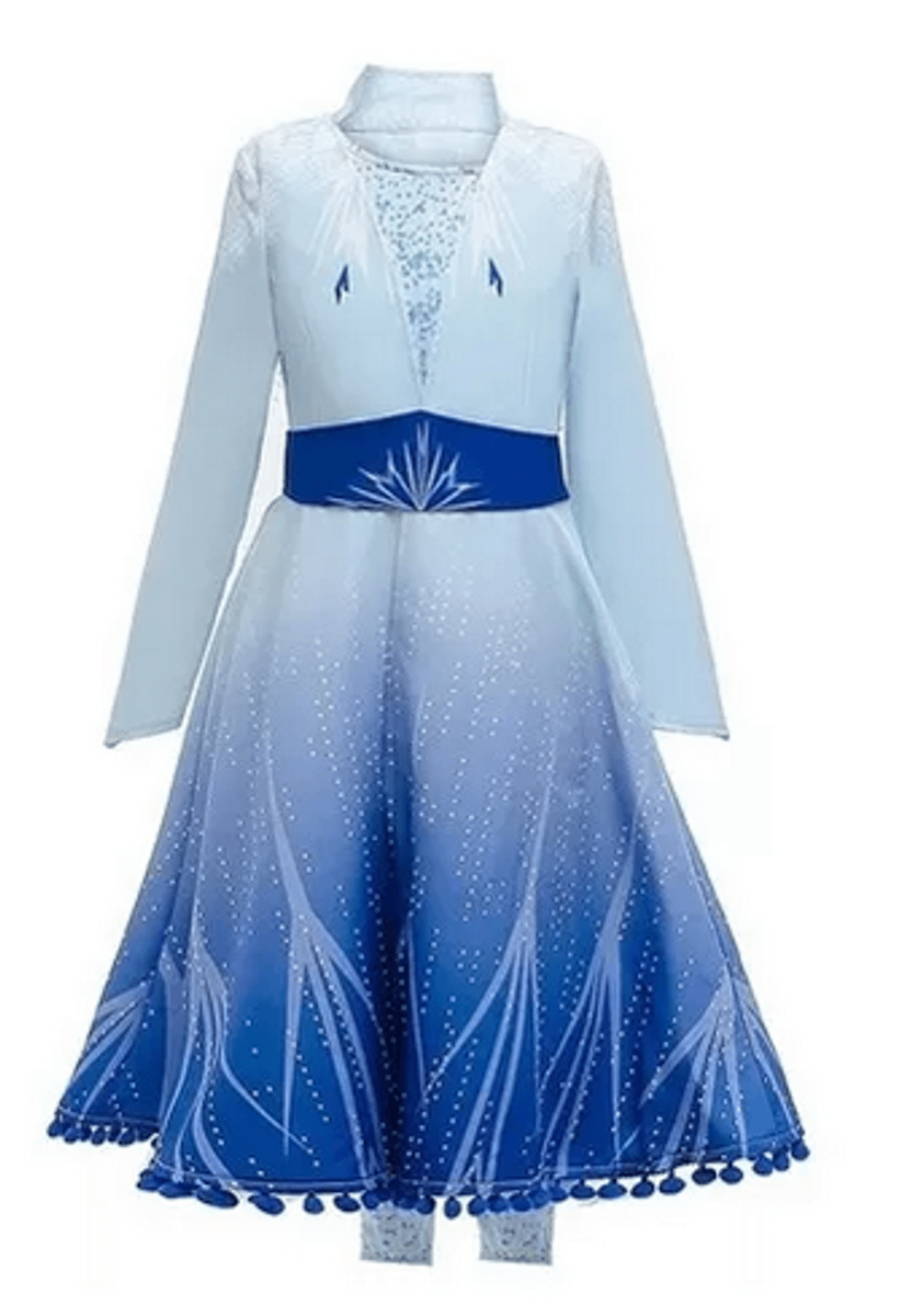 Elsa Mangas De La Tapa Gasa Vestido Con Faja Niebla