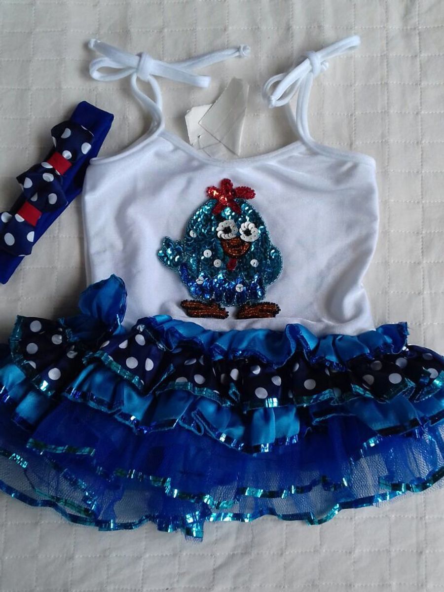 roupa infantil da galinha pintadinha