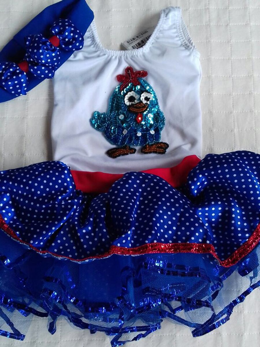 roupa da galinha pintadinha