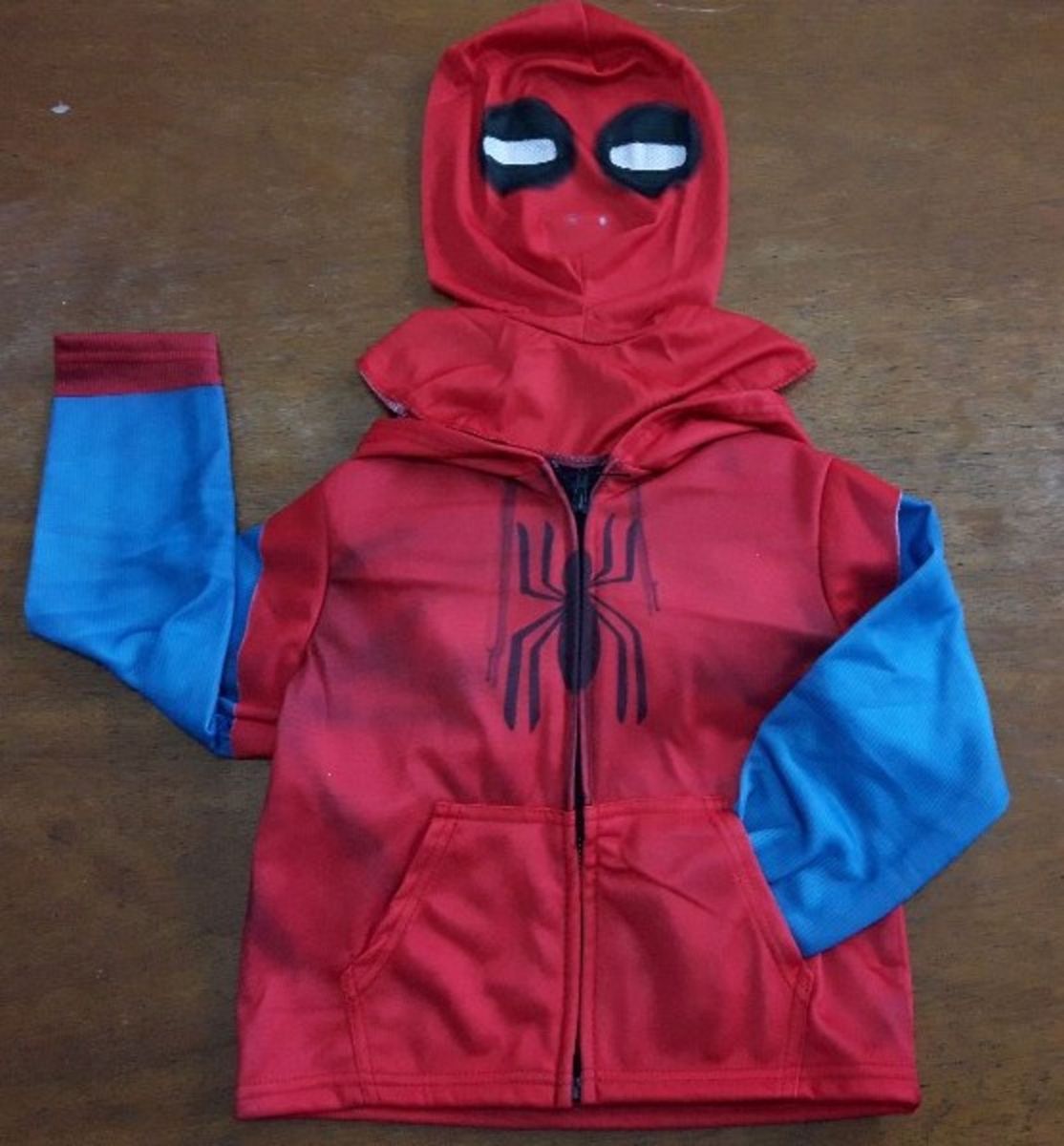 blusao homem aranha