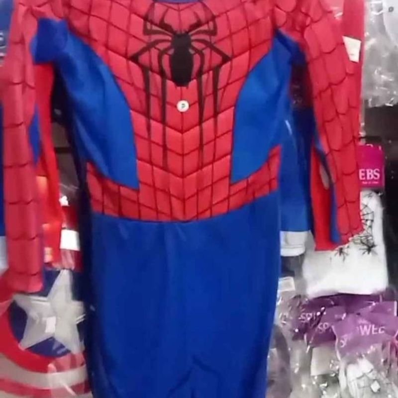 Conjunto Infantil Músculos Homem Aranha Marvel