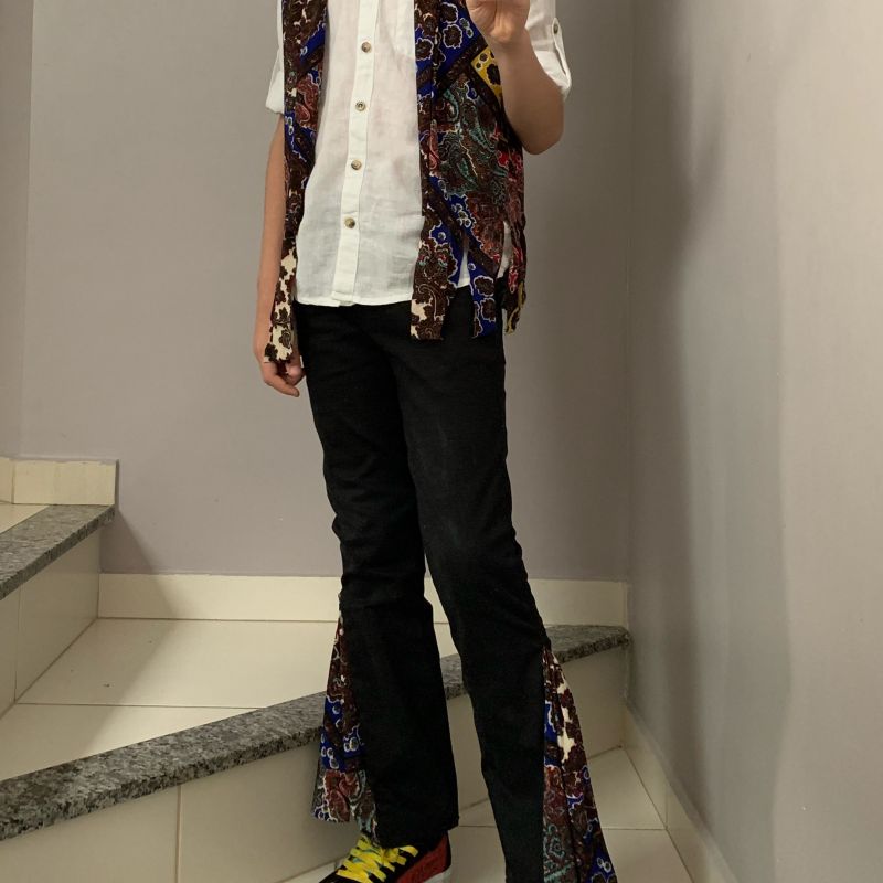 Fantasia Infantil Anos 60/70 Roupa Infantil para Menino Fantasia