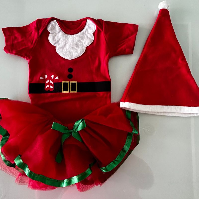 Roupa de best sale mamae noel bebe