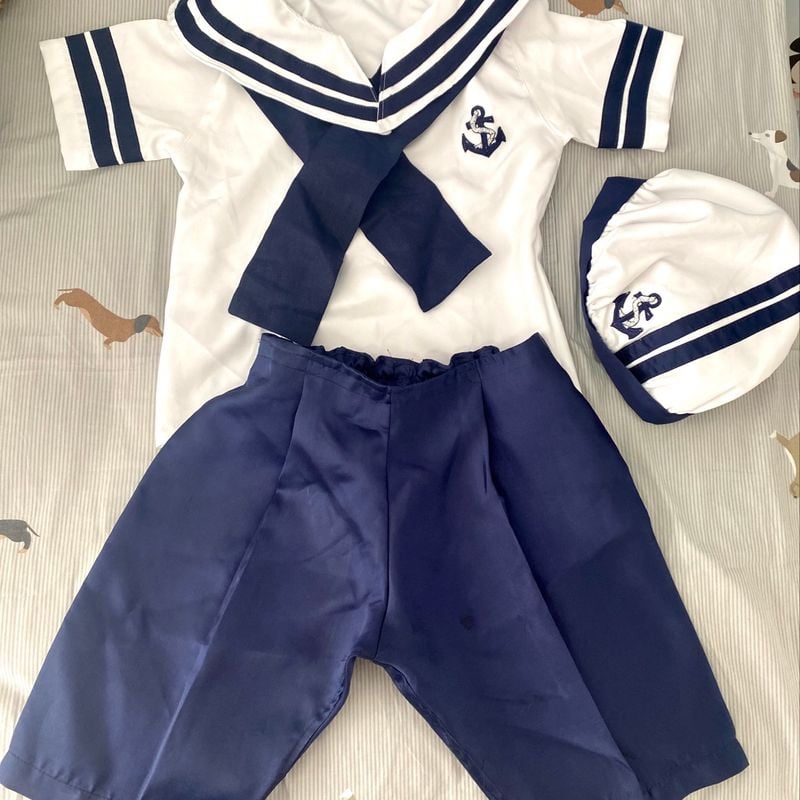 Roupa de best sale marinheiro masculino infantil