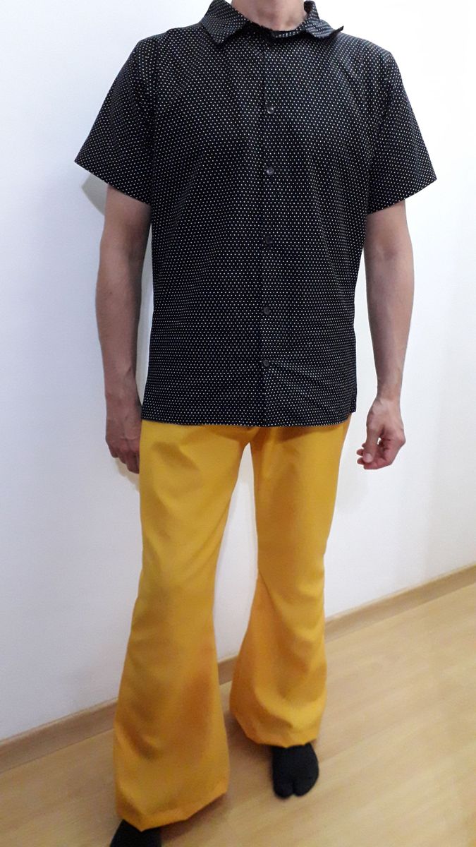 camisa masculina anos 60