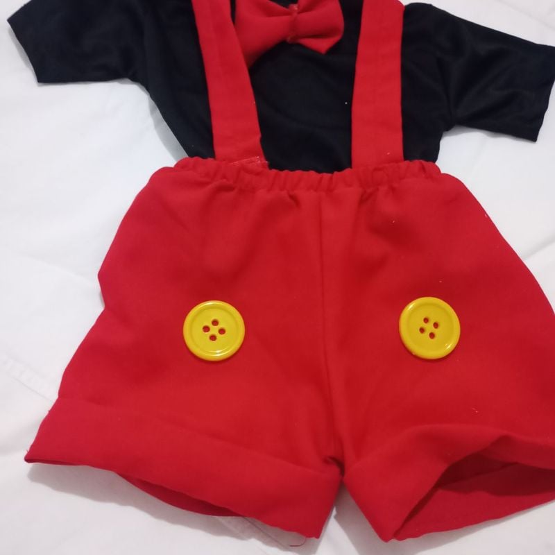 Fantasia Mickey Roupa Infantil para Menino Usado 91809560 enjoei