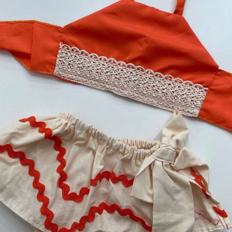 Fantasia Moana Baby | Roupa Infantil para Menina Usado 74330357 | enjoei