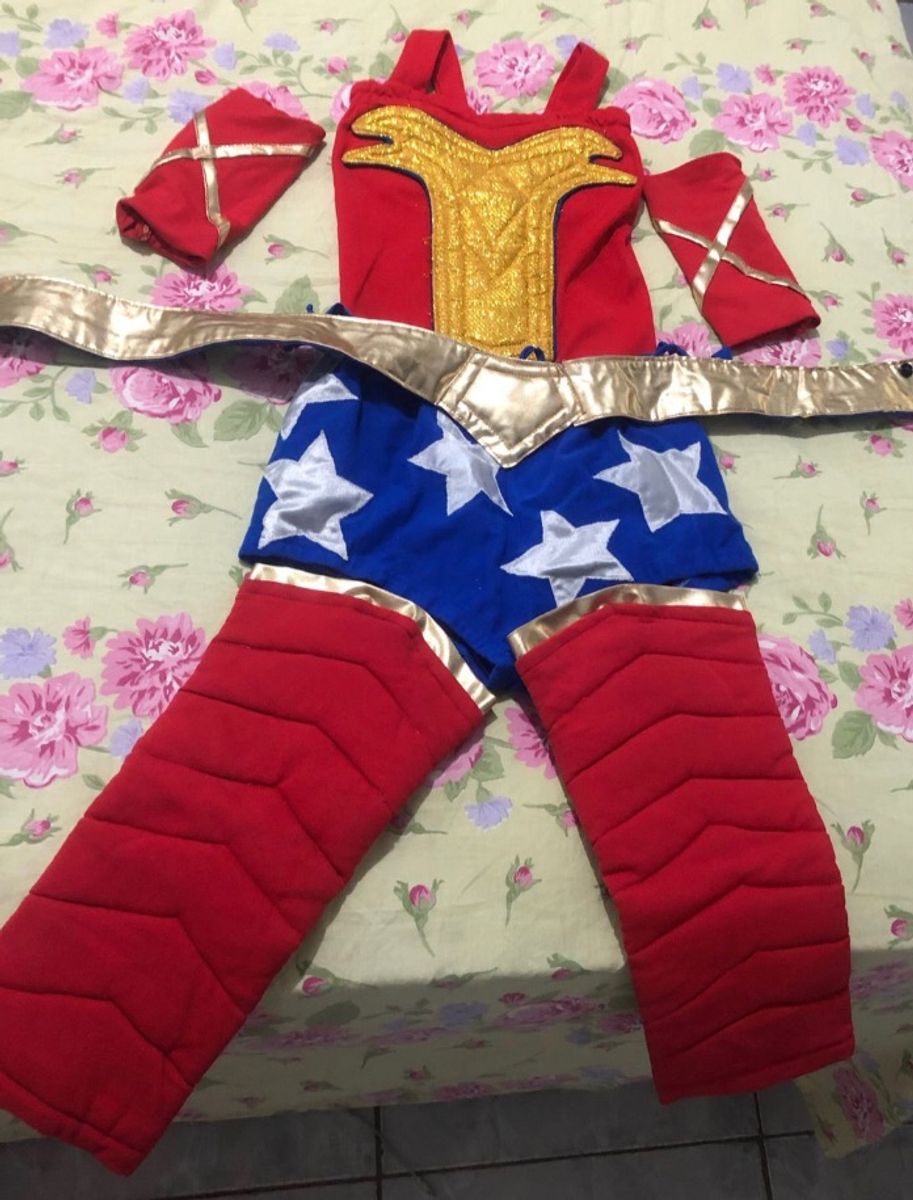 Fantasia Mulher Maravilha para Criança | Item Infantil Usado 79354137 ...