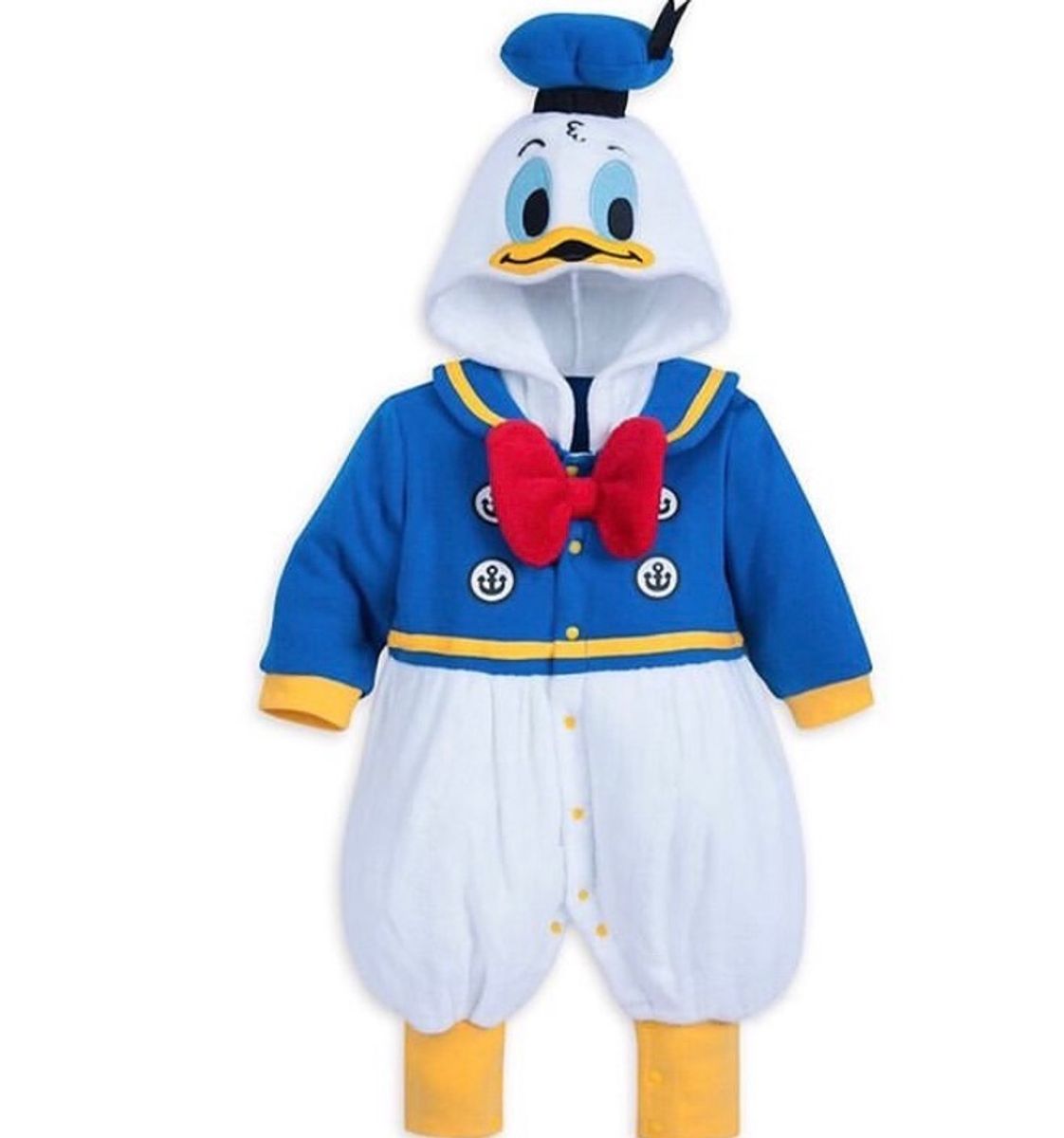 Fantasia Pato Donald Original Disney Roupa Infantil Para Bebe Disney Nunca Usado 41215431 Enjoei