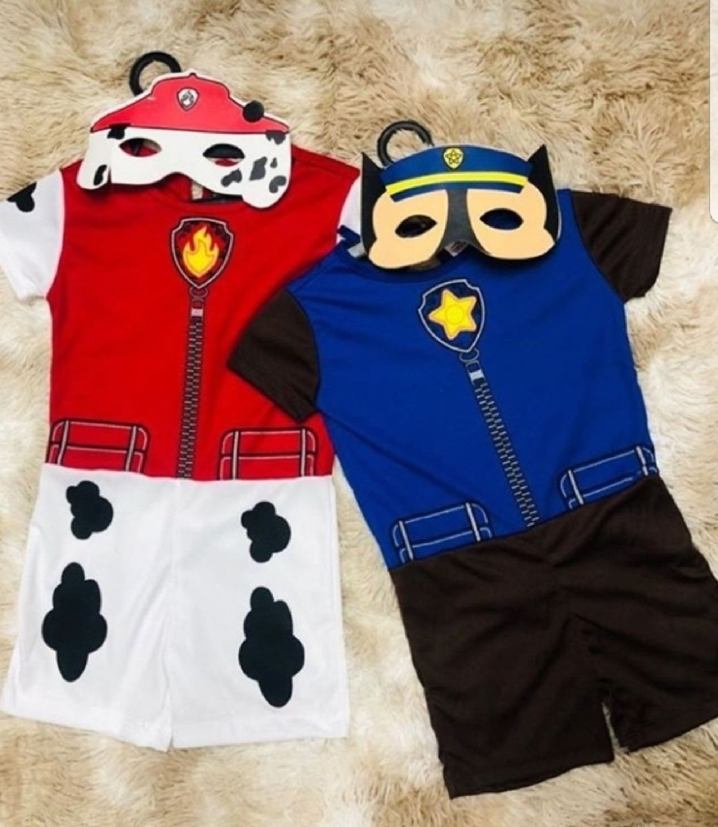 roupa da patrulha canina infantil