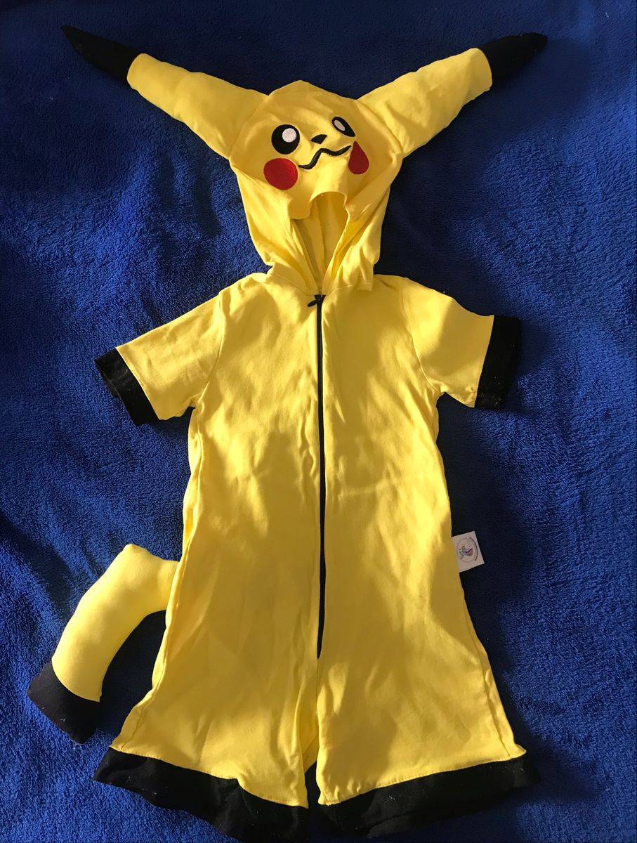 Fantasia Pikachu Roupa Infantil Para Bebe Usado Enjoei