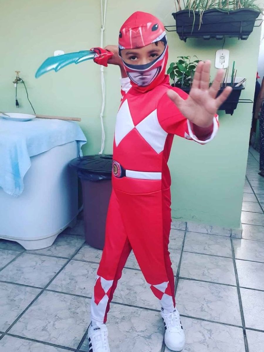 Fantasia Power Rangers Infantil