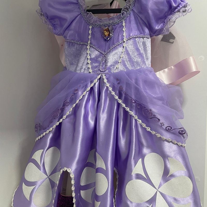 Vestido Princesa Sofia 4 Anos | Roupa Infantil para Menina Usado 81038486 |  enjoei