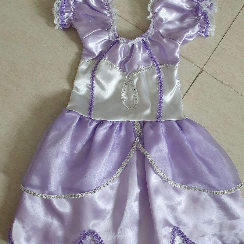 Vestido Princesa Sofia 4 Anos | Roupa Infantil para Menina Usado 81038486 |  enjoei