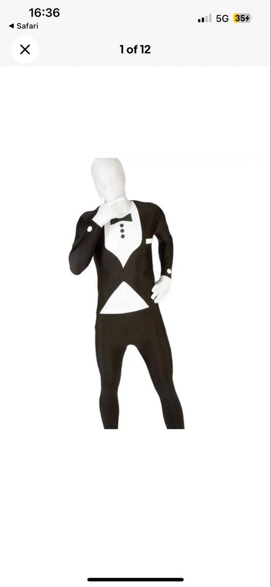 Morphsuit Tuxedo