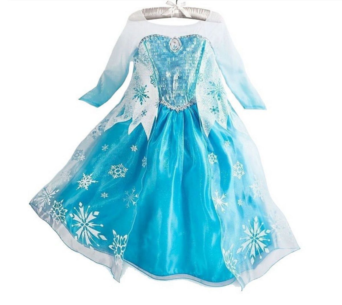 vestido princesa elsa