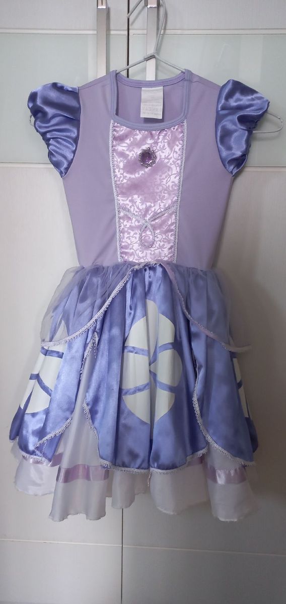 Vestido princesa sofia - tam 4 anos - cod 80 - Toda Encanto