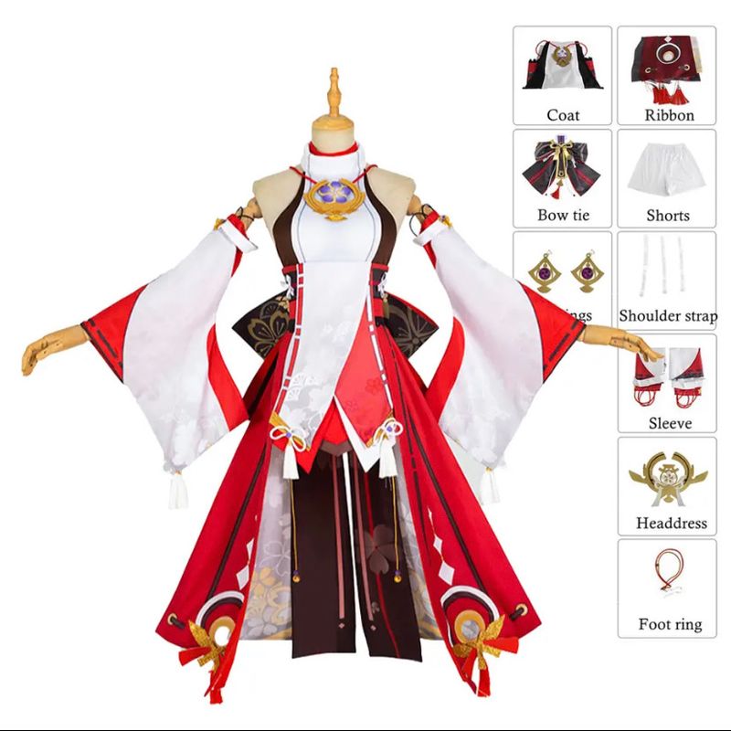 Fantasias Cosplay Genshin Impacto  Genshin Impact Cosplay Outfit