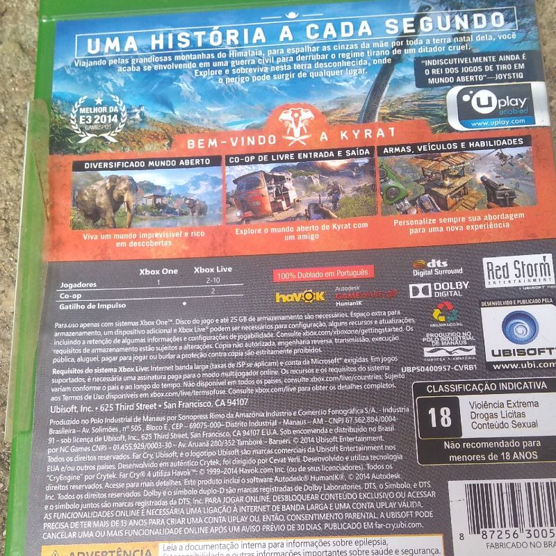 Far Cry 4 Para Xbox 360 Mídia Física Original Novo