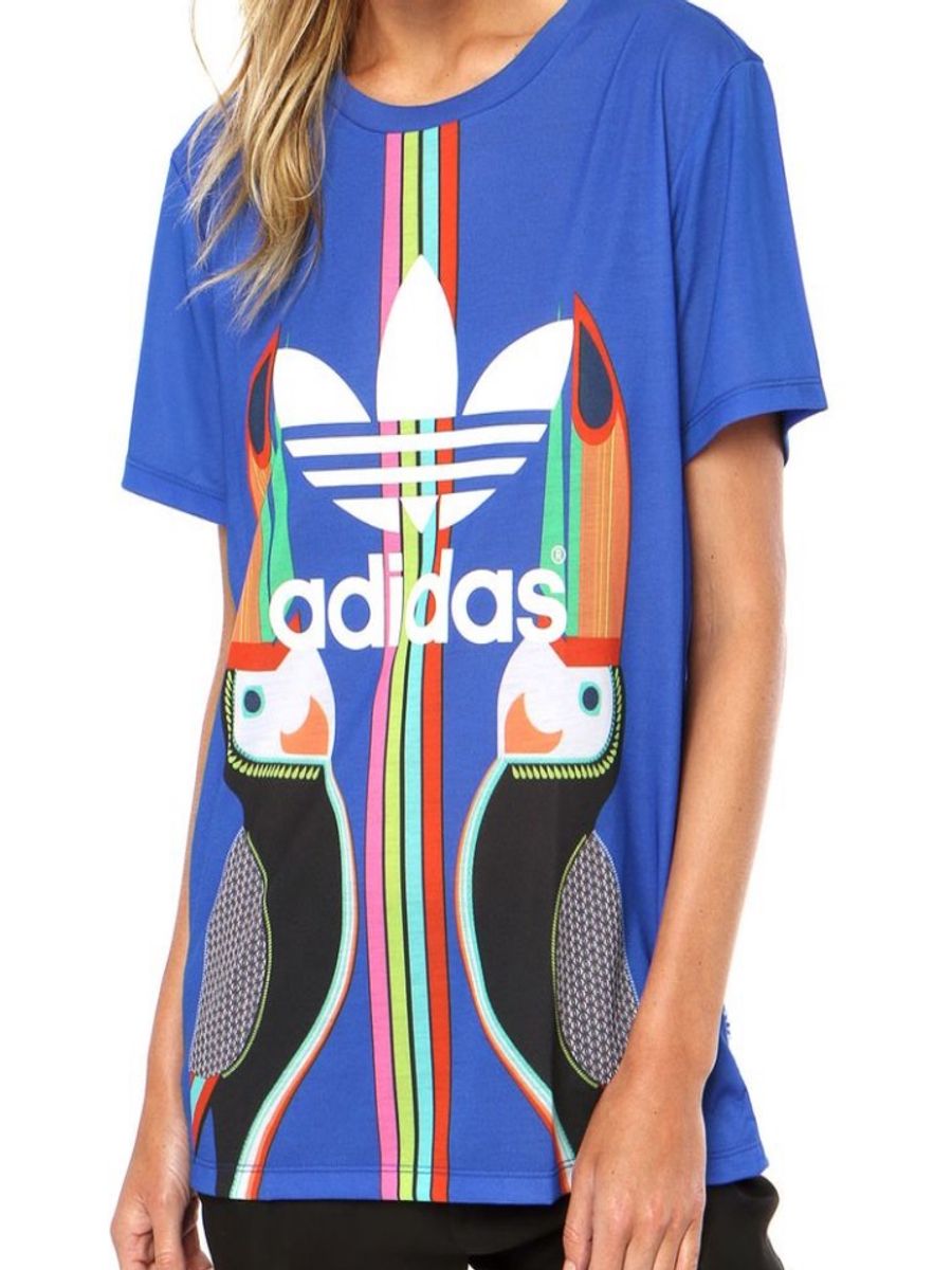 blusa farm adidas