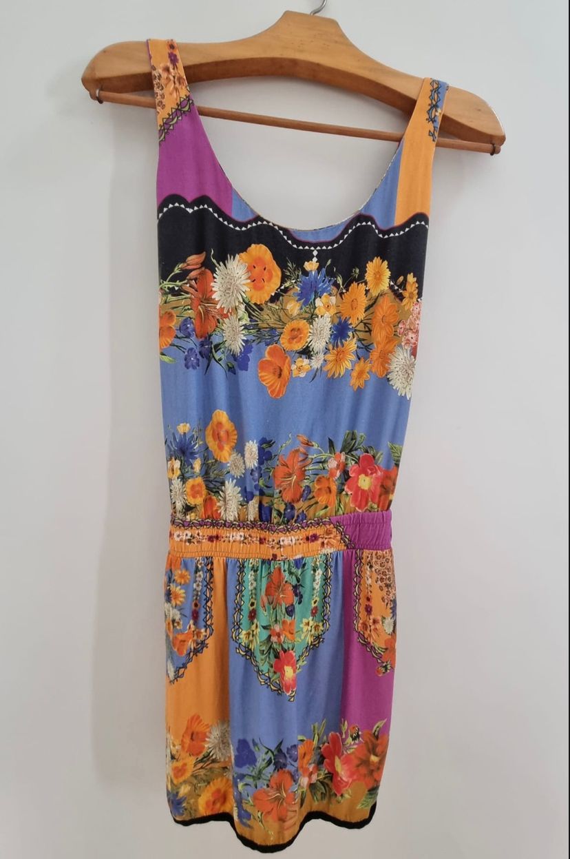 farm vestido flor - básico farm