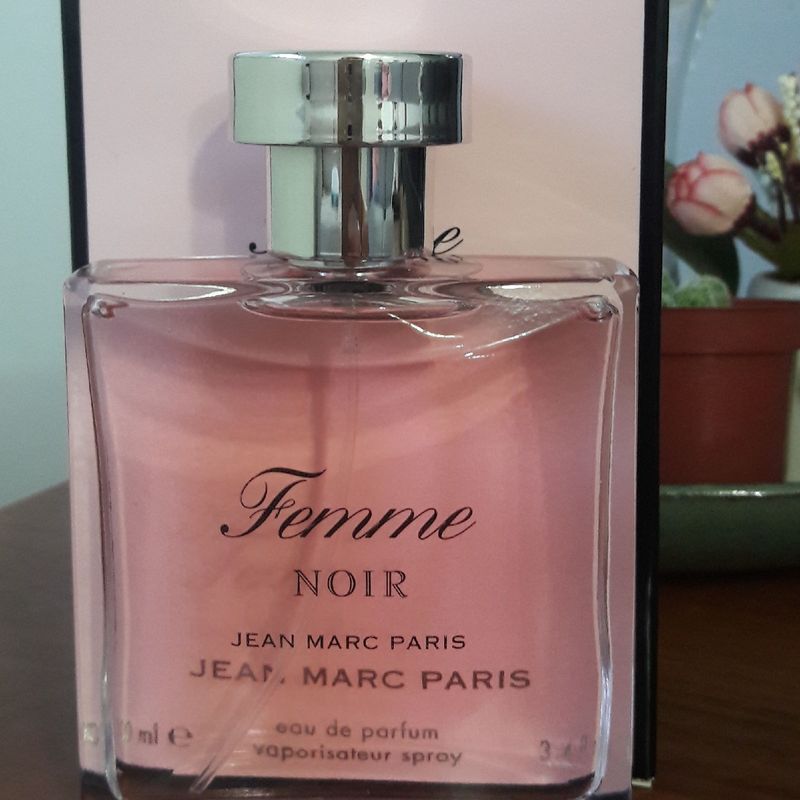 Femme Noir Perfume Jean Marc Paris eau de parfum vaporisateu spray 100 ml  3.4 fl