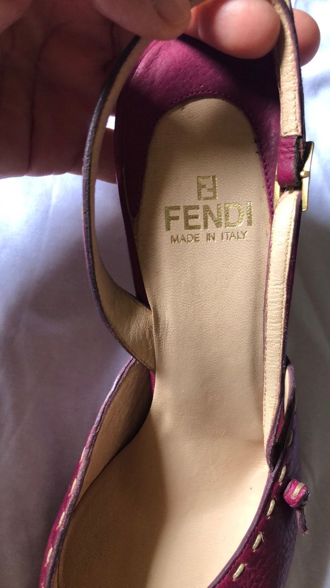 Sapato Fendi - Usado - Tam. 40 (Brasil), Sapato Feminino Fendi Usado  95015247