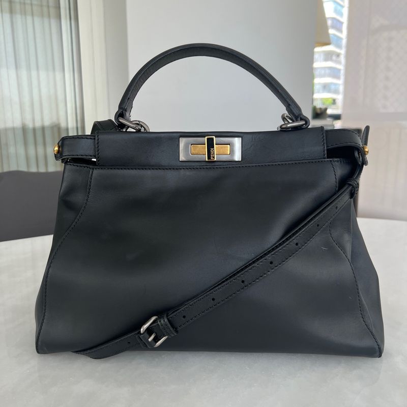 Bolsa Fendi Original Peekaboo Feminino