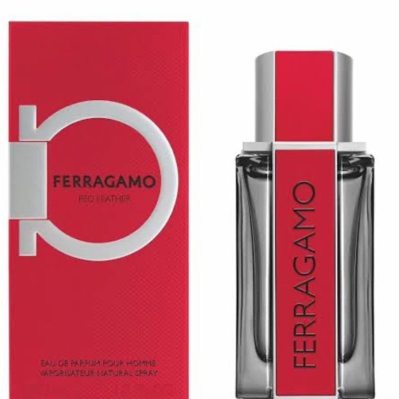 Ferragamo Red Leather , Edp, 100ml , Novo | Salvatore Ferragamo