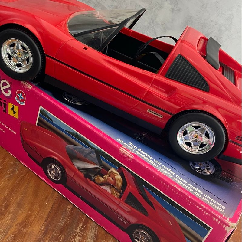 Ferrari Barbie Original Anos 80/90, Item de Colecionador | Estrela