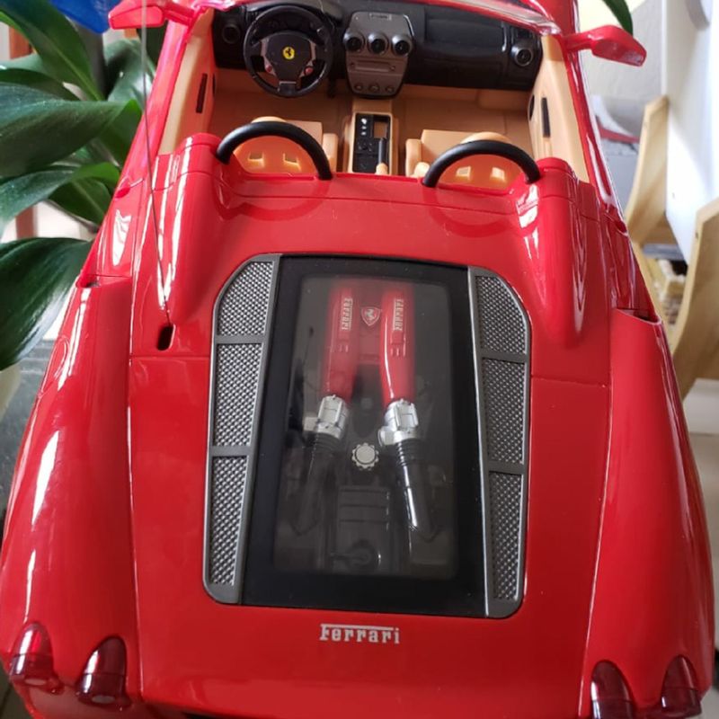 Ferrari F430 Spider Controle Remoto | Brinquedo Mjxr-Barra-C