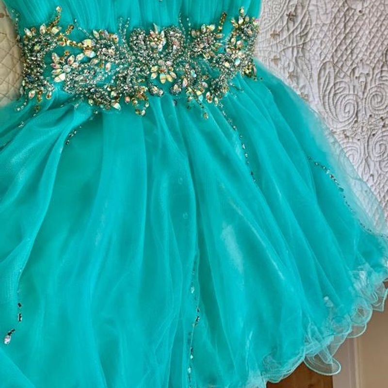 Vestidos de debutantes azul hot sale tiffany