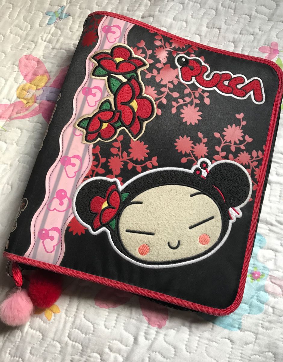 Fichário Pucca | Item de Papelaria Foroni Usado 23814631 | enjoei