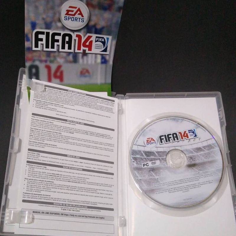 Jogo Fifa 14 Pc Gamer, Jogo de Videogame Ea Sports Usado 89444476