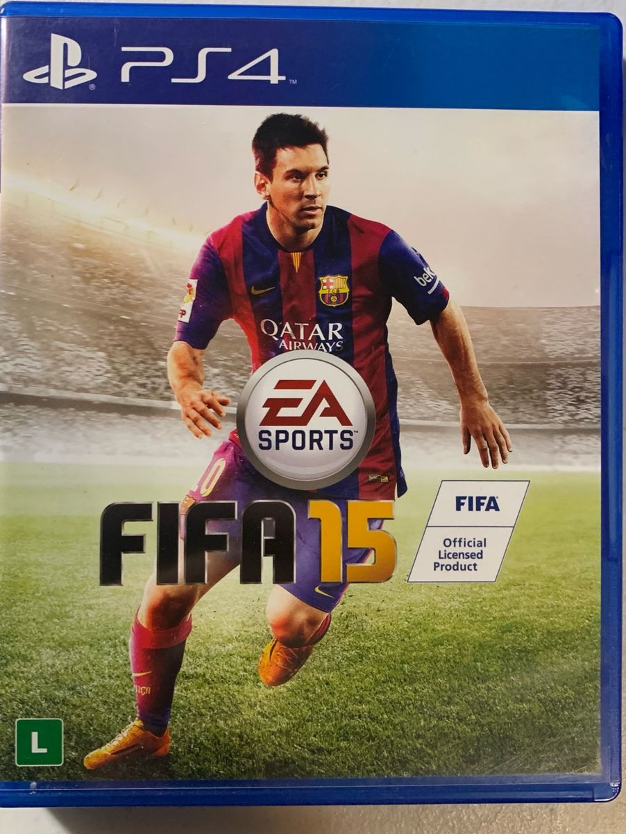 Jogo Fifa 15 Ps4 Playstation 4 Mídia Física Futebol Pronta Entrega