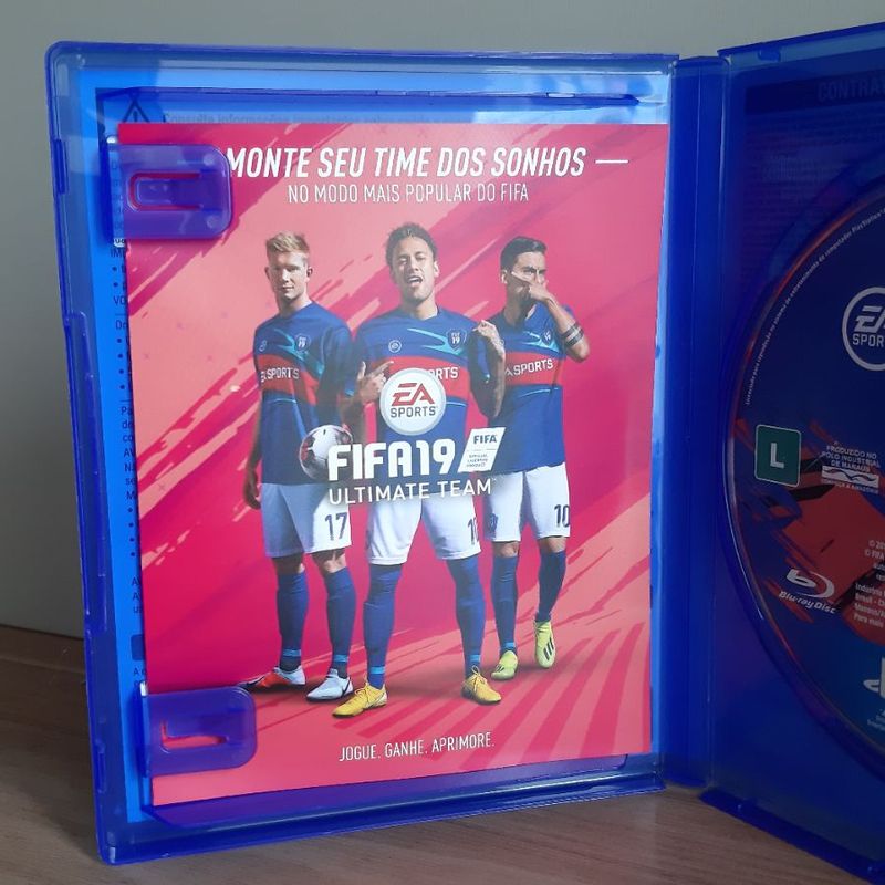 Fifa 19 Standard Edition Electronic Arts Ps4 F sico Jogo de