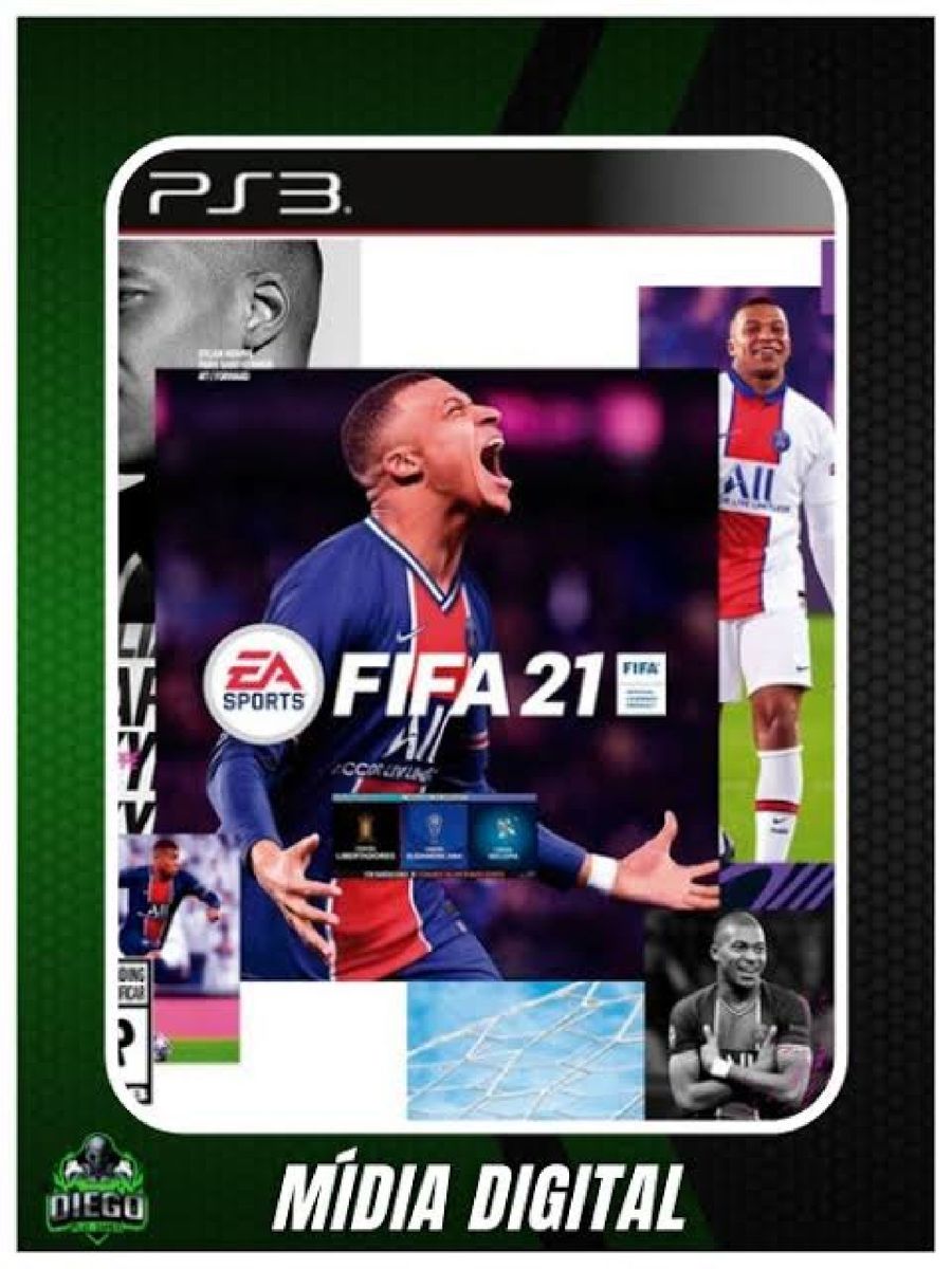 Fifa 21 Ps3 Midia Digital | Jogo de Videogame Nunca Usado 67209979 | enjoei