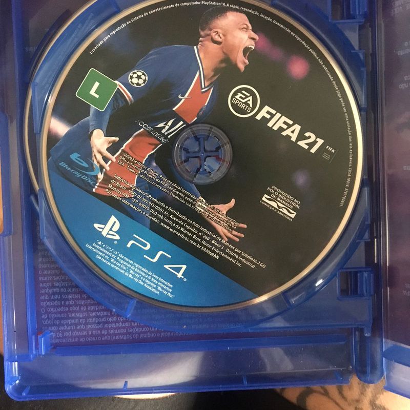 FIFA 21 Ps4 Mídia Fisica