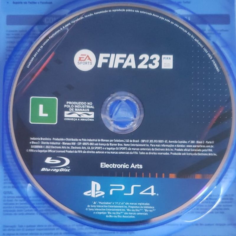 Fifa 23 Ps4 Mídia Física - Escorrega o Preço