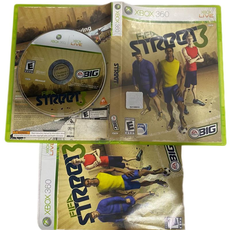 Jogo FIFA Street - Xbox 360 (Usado) - Elite Games - Compre na