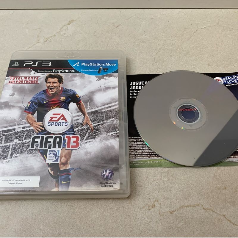 JOGO FIFA 13 (STEELCASE) PS3 USADO - TLGAMES