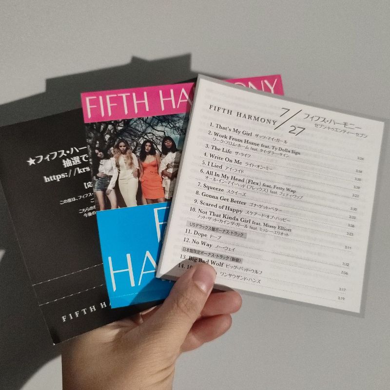 Fifth Harmony 7/27 Japan Deluxe Edition | Epic Nunca Usado